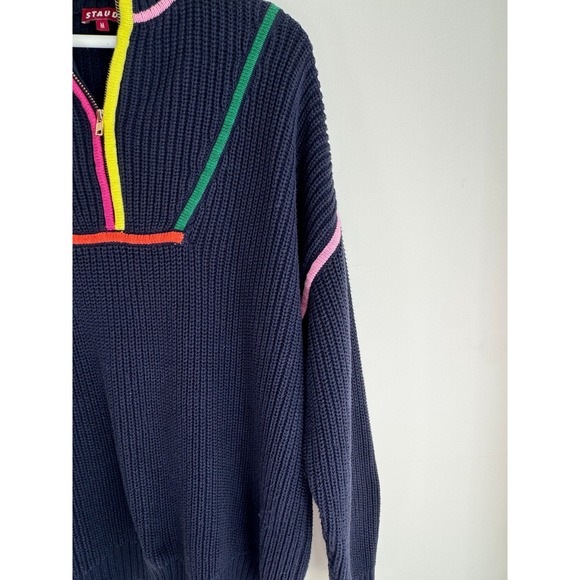 Staud Hampton Mock Neck Sweater, Size M - Picture 6 of 8